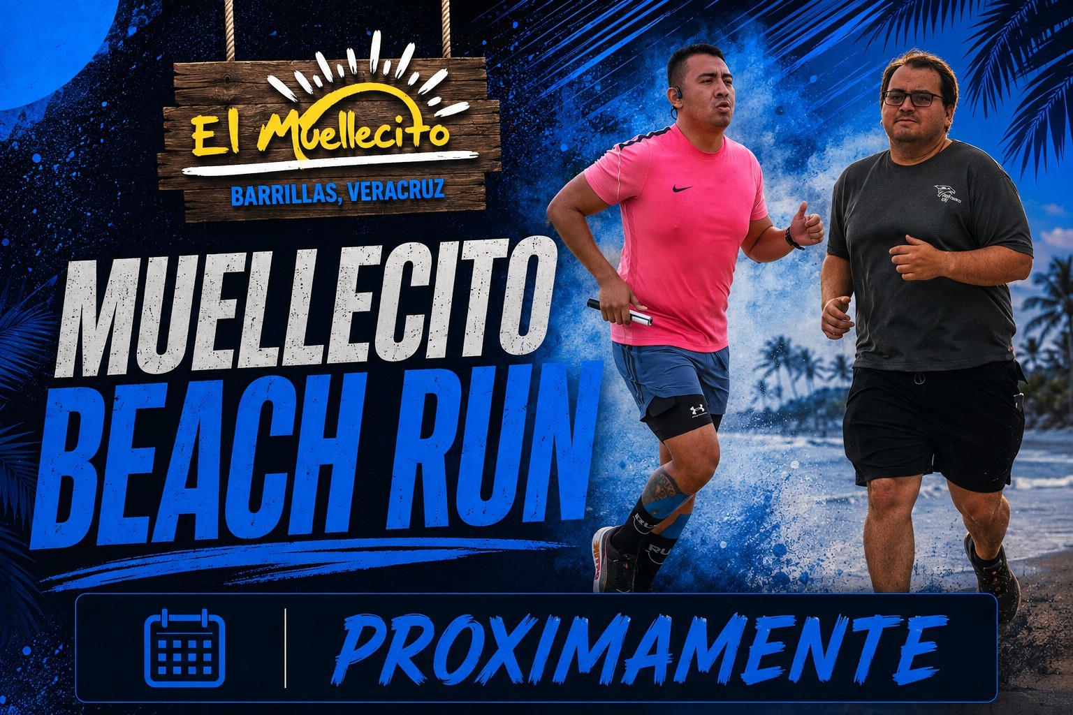El Muellecito Beach Run - Barrillas, Veracruz